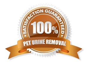 100% Pet Urine Removal Satisfaction Guarantee